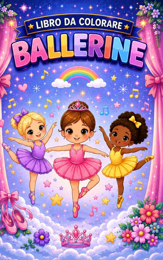 Couverture : Ballerine nel Regno dei Colori