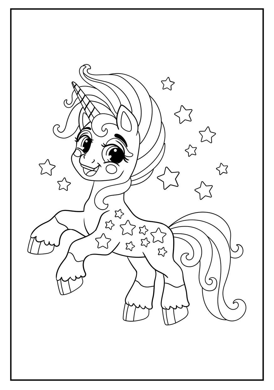 Anteprima Unicorno Stelle