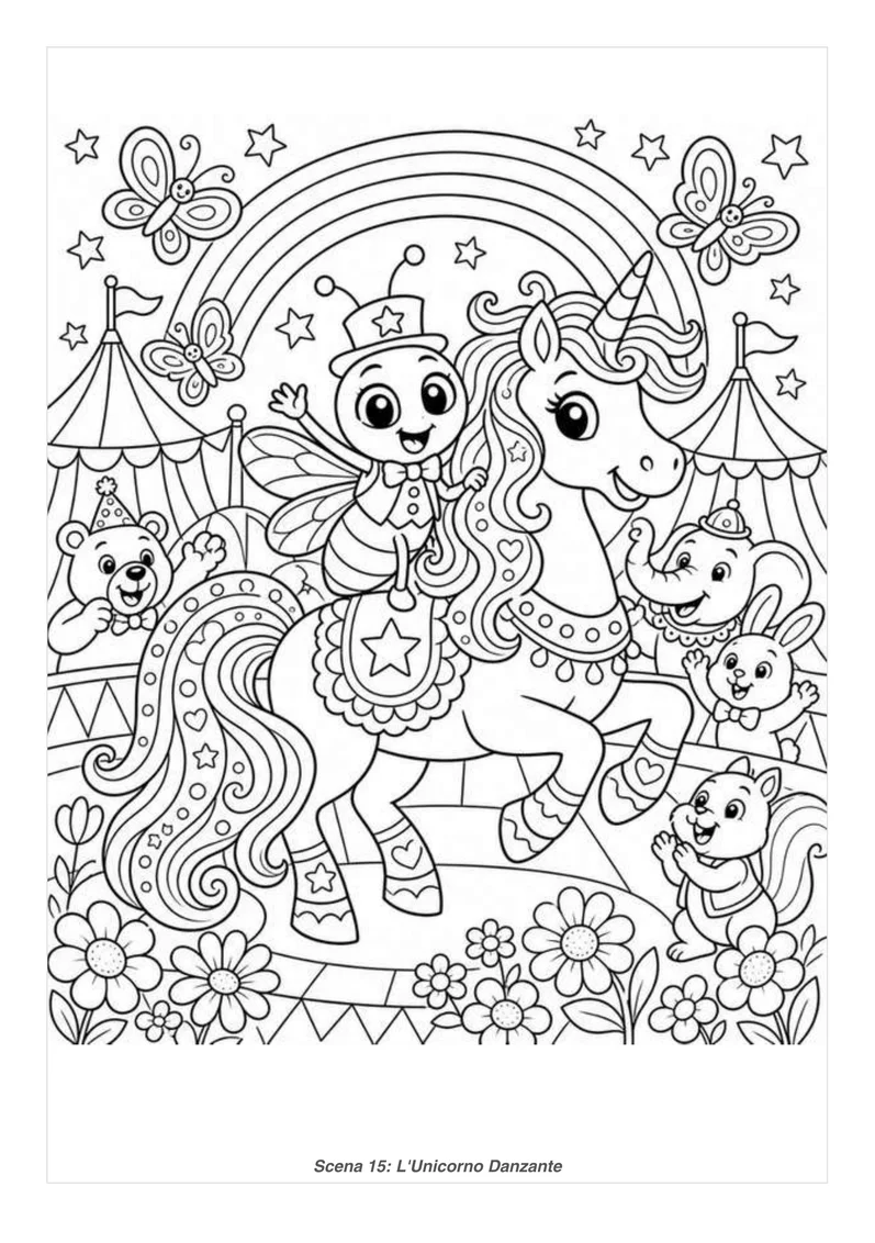 Unicorno danzante